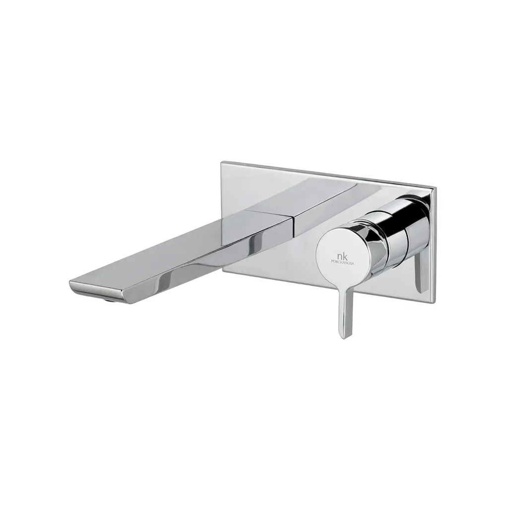Monomando de lavabo Rondo encastrado — Monomando de lavabo Rondo encastrado Cromo