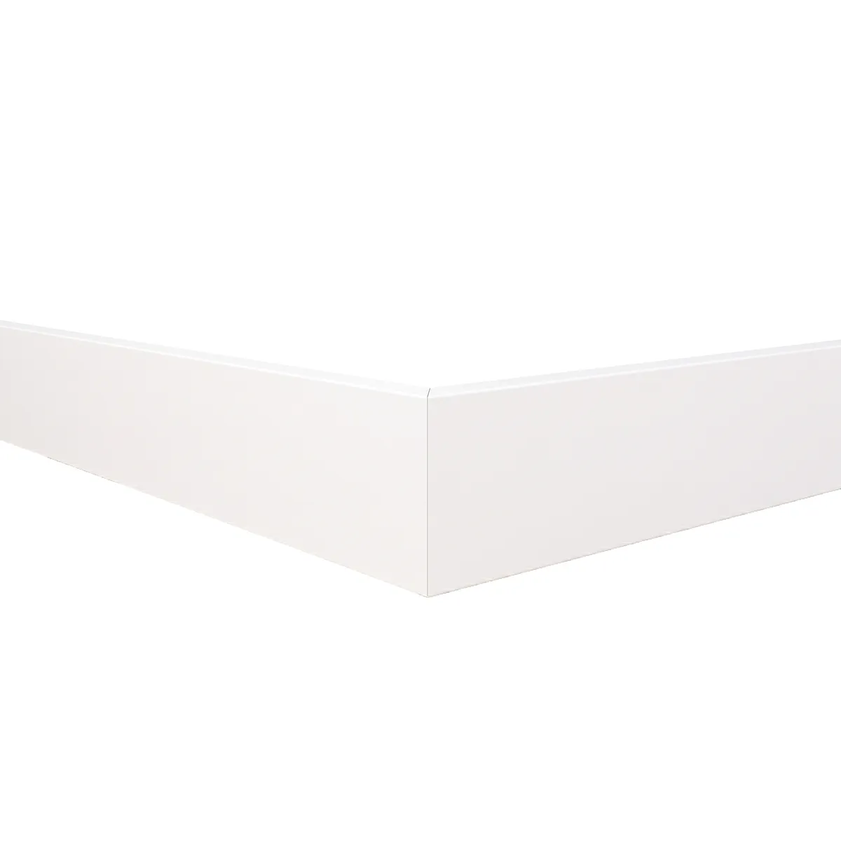 Mulhacén Rodapié Vinilo — Rodapié Vinilo Mulhacén Blanco 290X8X1 mm