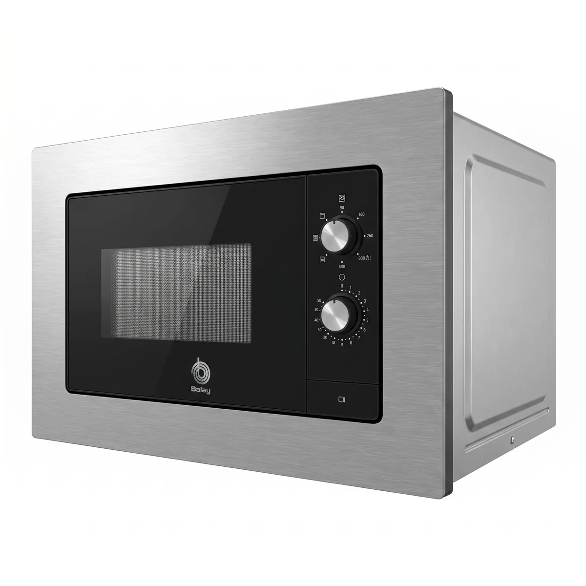 Microondas mecanico encastrable con marco con grill — Microondas mecanico encastrable con marco con grill