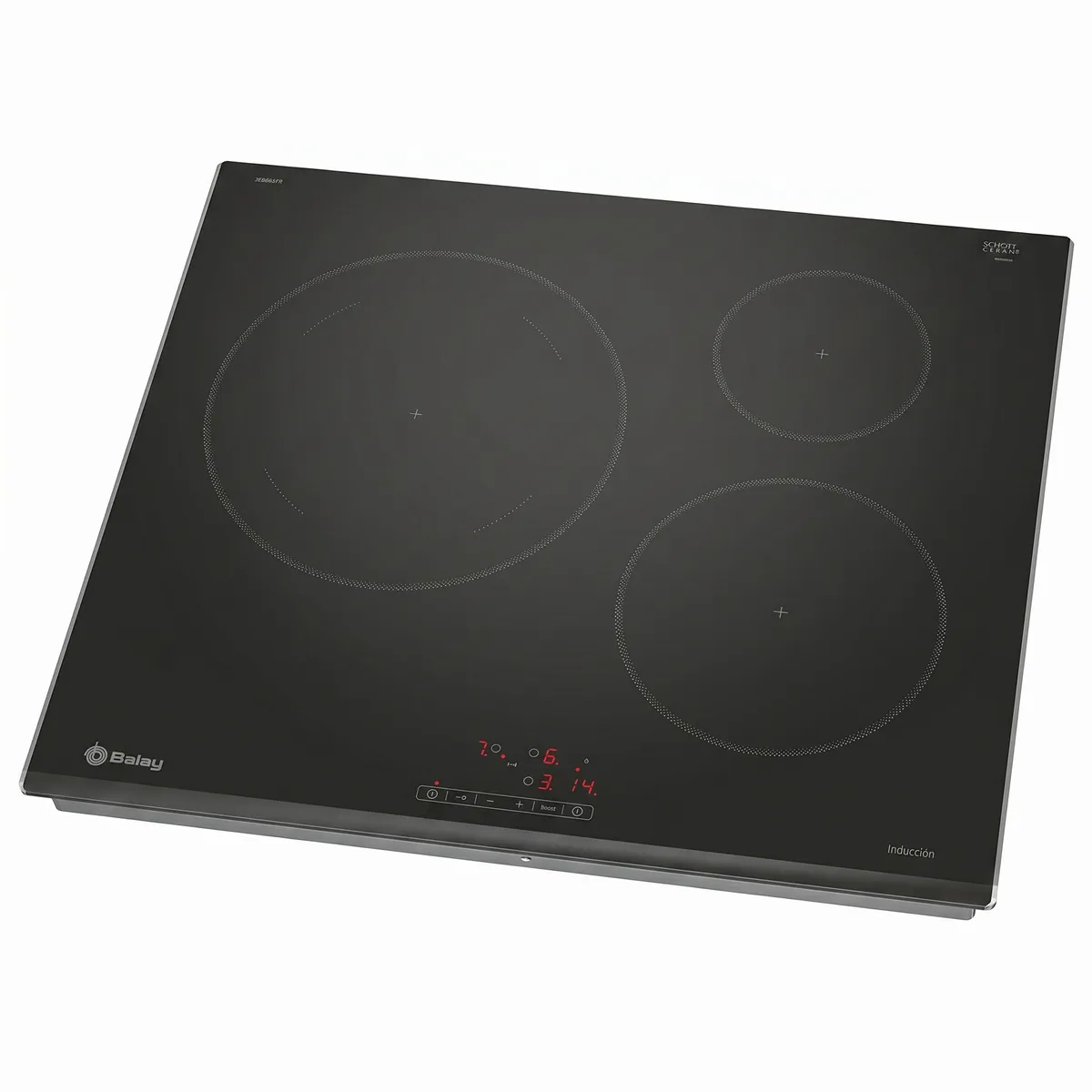 Placa induccion encastrable 60 cm 3 zonas (zona 24 cm) — Placa induccion encastrable 60 cm 3 zonas (zona 24 cm)