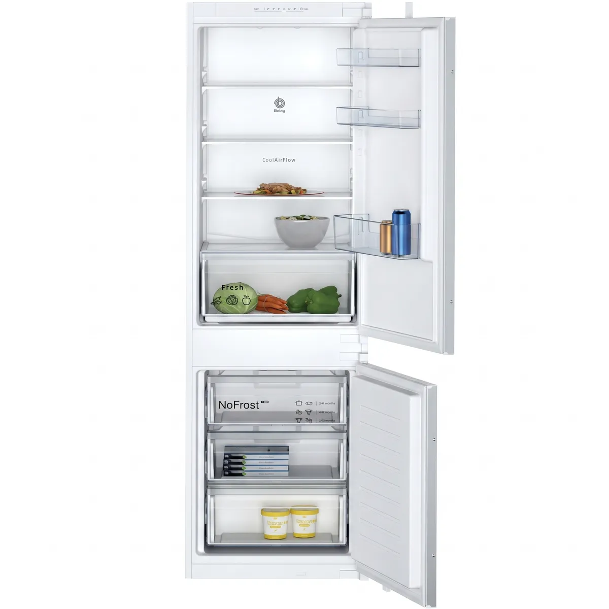 Frigorifico combinado NoFrost integrable 260 l — Frigorifico combinado NoFrost integrable 260 l