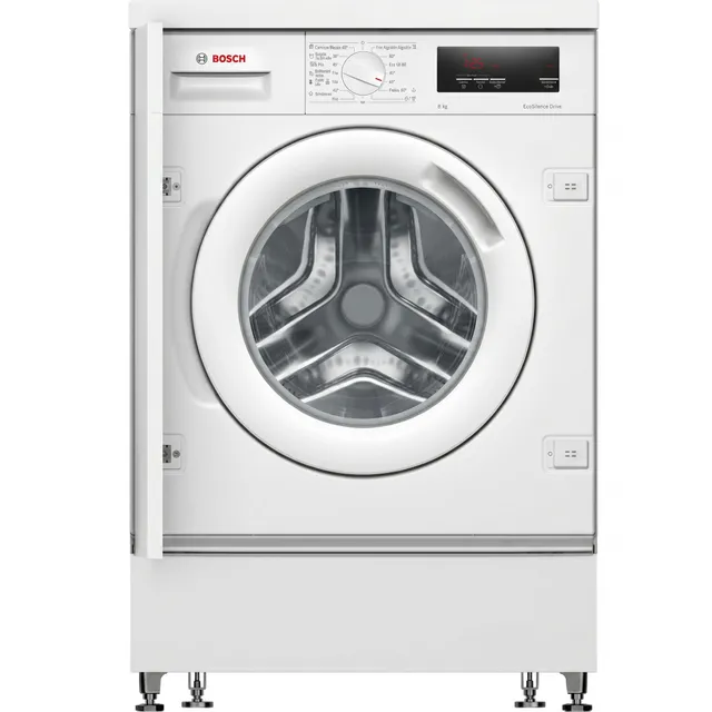 Lavadora carga frontal totalmente integrable 60 cm 8 kg 1400 rpm