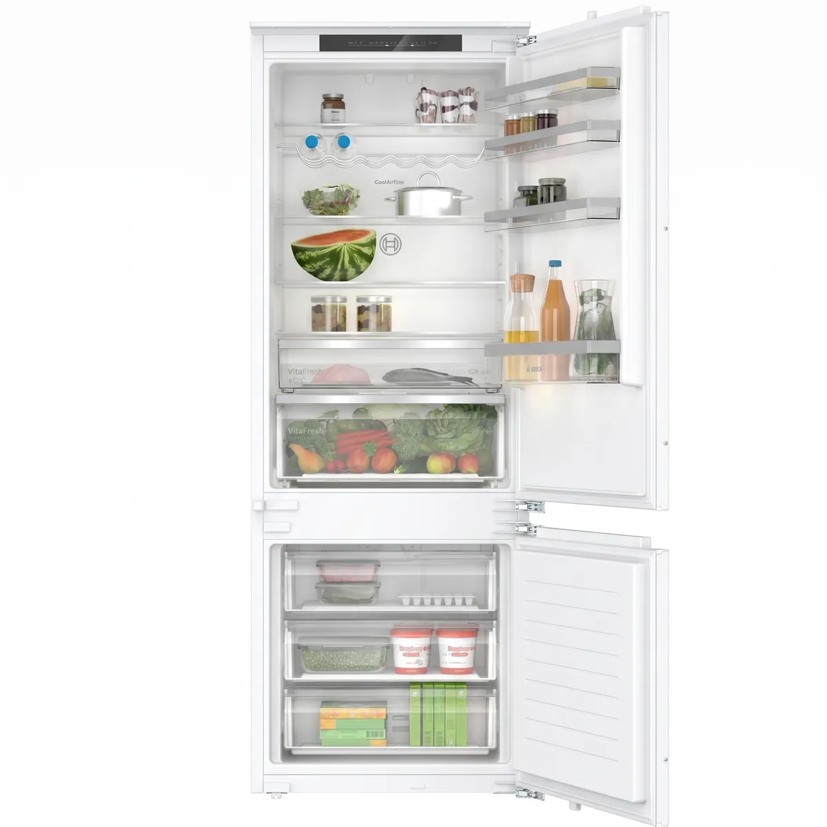 Frigorifico combinado NoFrost integrable 383 l — Frigorifico combinado NoFrost integrable 383 l