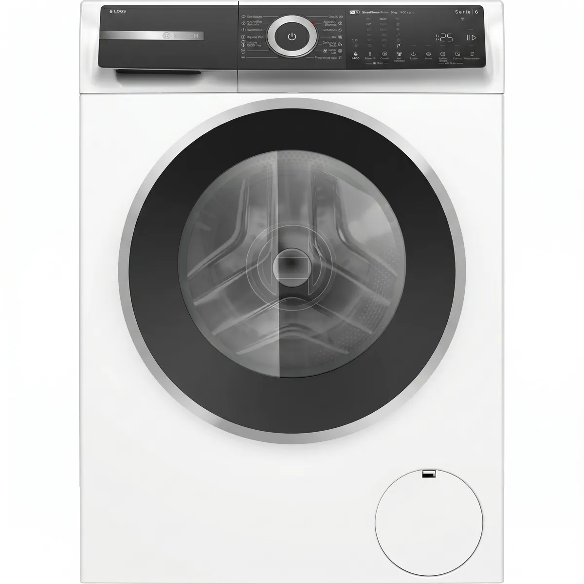 Lavadora carga frontal libre instalacion 60 cm 9 kg i-DOS — Lavadora carga frontal libre instalacion 60 cm 9 kg i-DOS